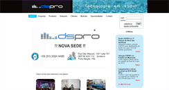 Desktop Screenshot of dspro.com.br